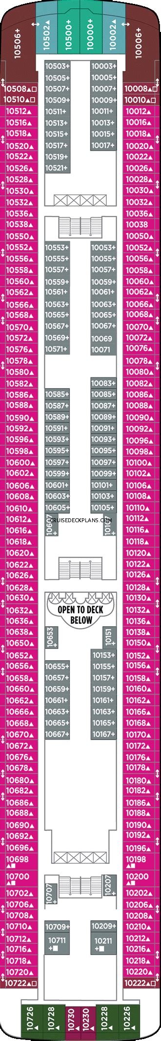 Norwegian Star Deck 10 Deck Plan Tour