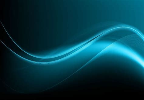 Dark Blue Waves Abstract Background Vector Illustration | Blue background images, Black abstract ...