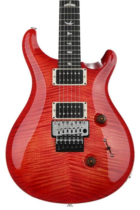 PRS Custom 24 Floyd Rose 10-Top - Blood Orange | Sweetwater