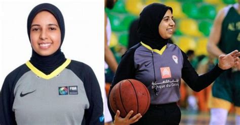 Sarah Gamal Muncul Pengadil Sukan Bola Keranjang Berhijab Pertama Di Olimpik - Hijabista