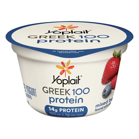 Yoplait Greek 100 Protein Mixed Berry Greek Yogurt - Shop Yogurt at H-E-B