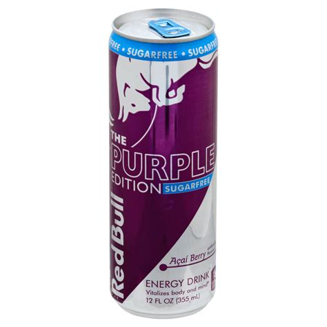 Red Bull Sugar Free The Purple Edition Acai Berry Energy Drink - Shop ...
