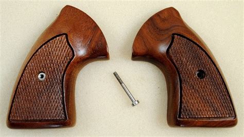 Got some WTB 2nd Gen Colt Cobra Grips, Original - Wood