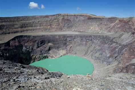 Santa Ana Volcano Crater in El Salvador Stock Photo - Image of geology, santa: 51261792