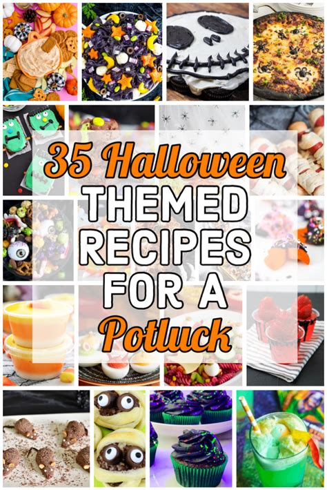 35 Halloween Themed Recipes For A Potluck - Two Lucky Spoons