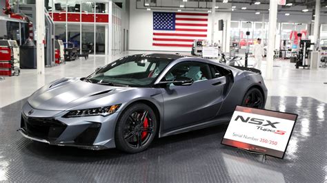 The Final Acura NSX Type S Has Been Produced, Ending The Supercar's Six ...