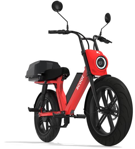 Scoot Moped unveiled by Bird as new seated electric scooter