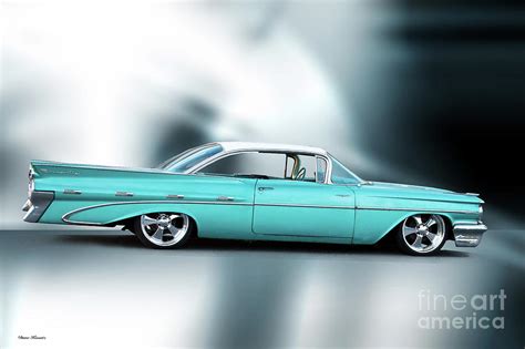 1959 Pontiac Bonneville Photograph by Dave Koontz - Pixels