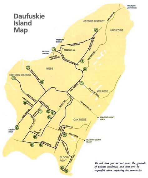 Daufuskie Island Map | DaufuskieIsland.com