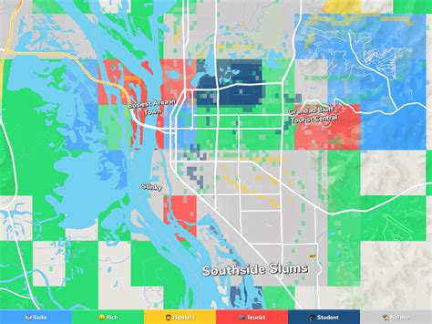 La Crosse Neighborhood Map