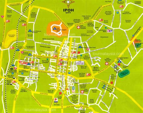 ipoh Map - Malaysia