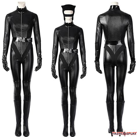 2022 The Batman Movie Catwoman Cosplay Costume