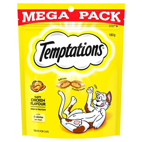 Temptations Tasty Chicken Cat Treats 180g | BIG W