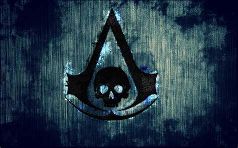 Assassins Creed Black Flag Logo Wallpaper Hd 1080p