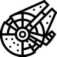 Millennium Falcon Icon - Free PNG & SVG 2202283 - Noun Project