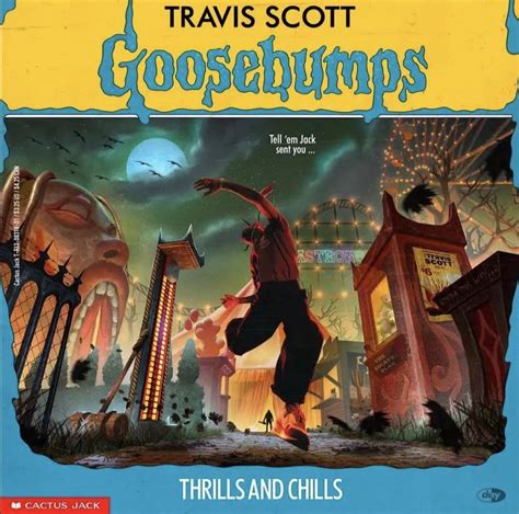 Goosebumps Book Cover art, courtesy of @rickyprosper on IG : r/travisscott