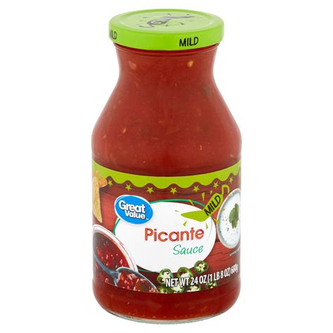 Great Value Mild Picante Sauce, 24 oz - Walmart.com