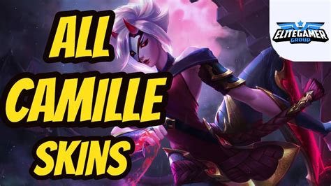 All Camille Skins Spotlight League of Legends Skin Review - YouTube