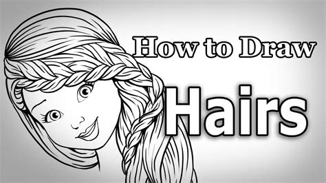 how to draw Princess Hair Step By Step for Beginners || Photoshop CS6 || Yogesh SIngh Art - YouTube