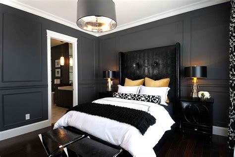 Bold Black And White Bedrooms With Bright Pops of Color