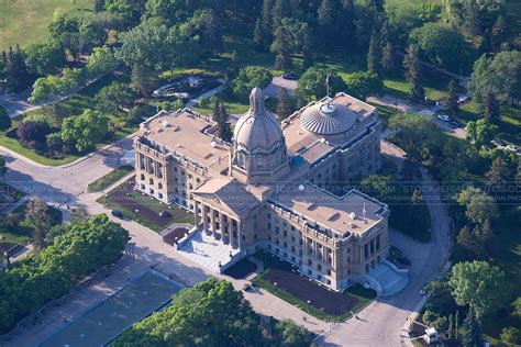 Aerial Photo | Alberta Legislature Building