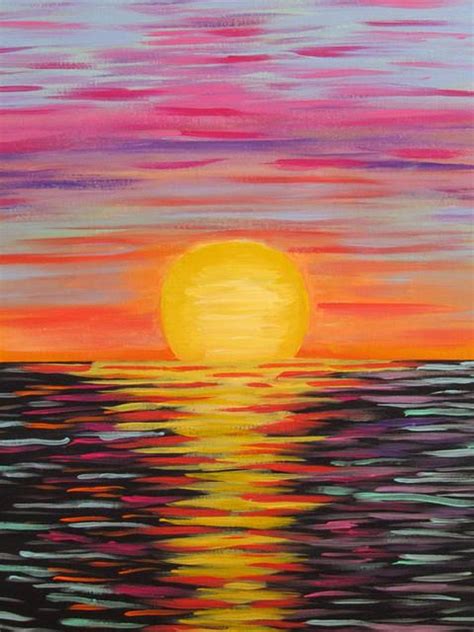 This item is unavailable - Etsy | Sunset art painting, Abstract ...