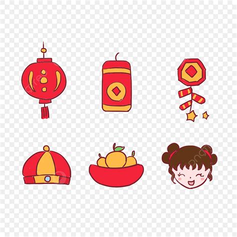 Chinese New Year Clipart PNG Images, Chinese New Year Icon, New Icons ...