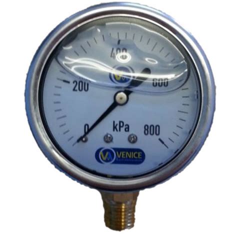 Pressure Gauge kPa 1/4" Thread