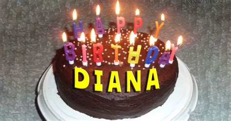 Happy Birthday Diana Flowers