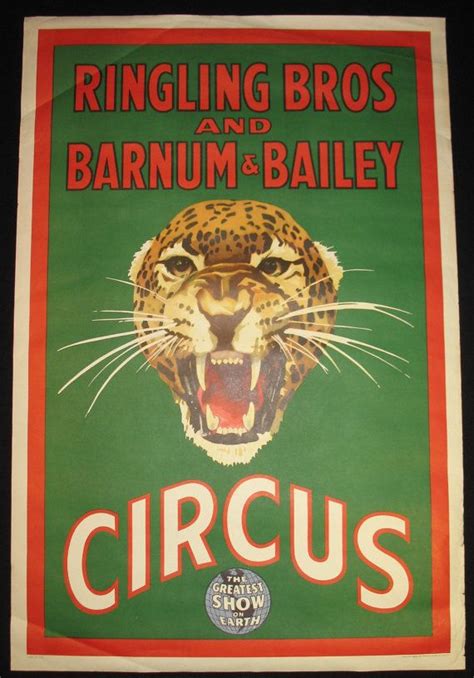 Original Vintage 1940s Ringling Bros & Barnum Baily Circus | Etsy ...