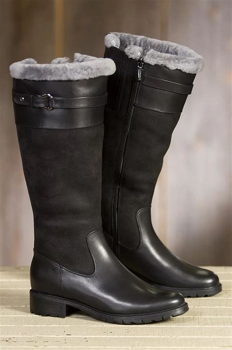 Women’s Blondo Via Shearling-Lined Waterproof Leather Boots | Overland