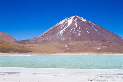 The Green Laguna Verde,Bolivia Stock Photo - Image of andean, laguna ...