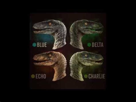 Jurassic World Velociraptor Names Revealed - YouTube