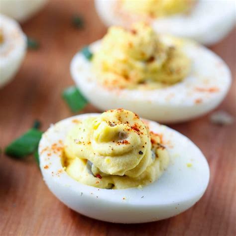 Healthy Deviled Eggs Easy Recipe - Gluten Free, Yogurt Free