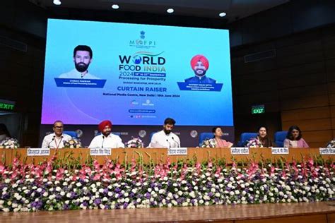 Chirag Paswan and Ravneet Singh launch Website and Mobile App for World Food India 2024 – India ...