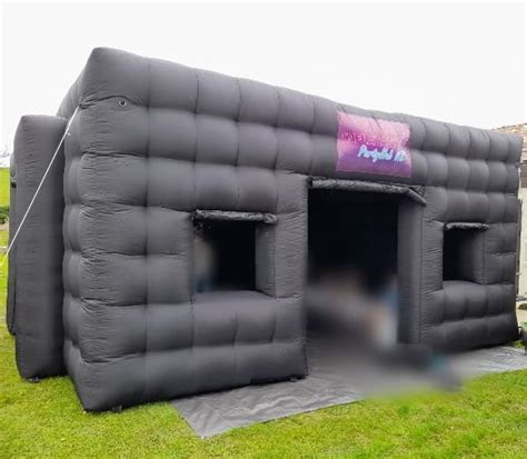 6m Black Party Tent, Stunning Parties! | Inflatable PartyHub