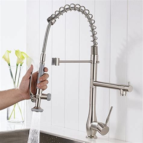 Best Commercial Pull Down Kitchen Faucet at Henry Cook blog