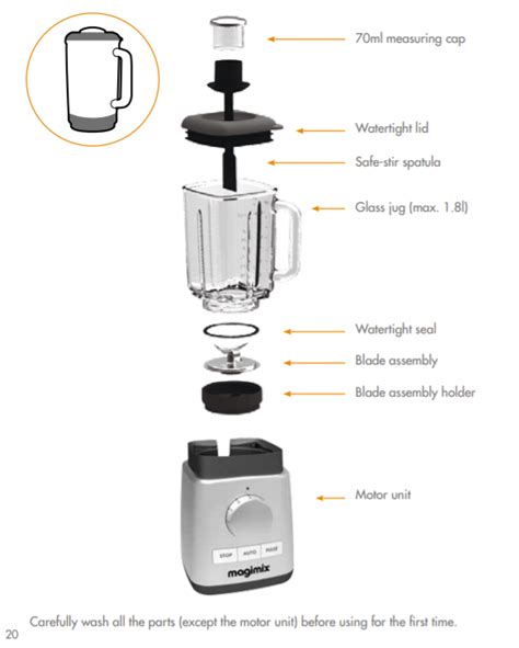 Home, Furniture & DIY magimix blender watertight lid Home Appliances ...