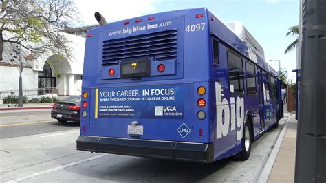 Big Blue Bus: 2006 New Flyer L40LF Route 7 Local Bus #4097 at 4th St ...