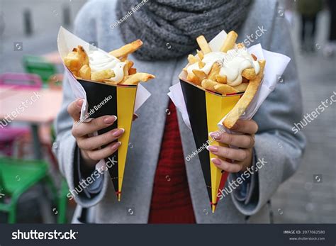 Belgian frites Images, Stock Photos & Vectors | Shutterstock