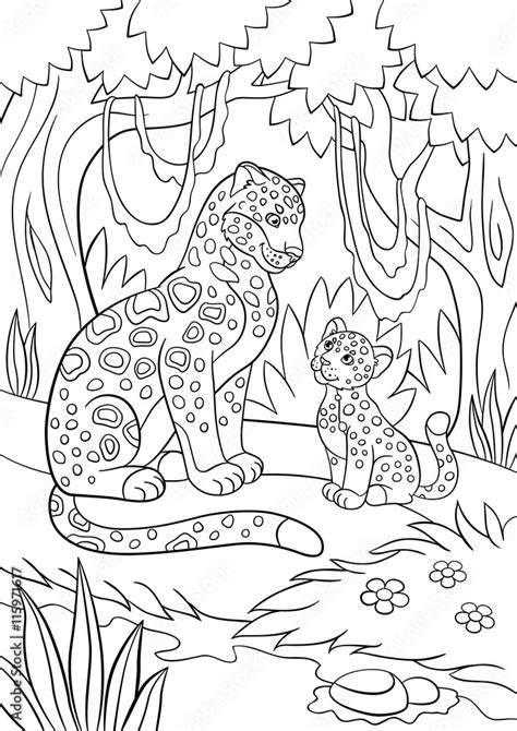 Baby Jaguar Coloring Pages Free