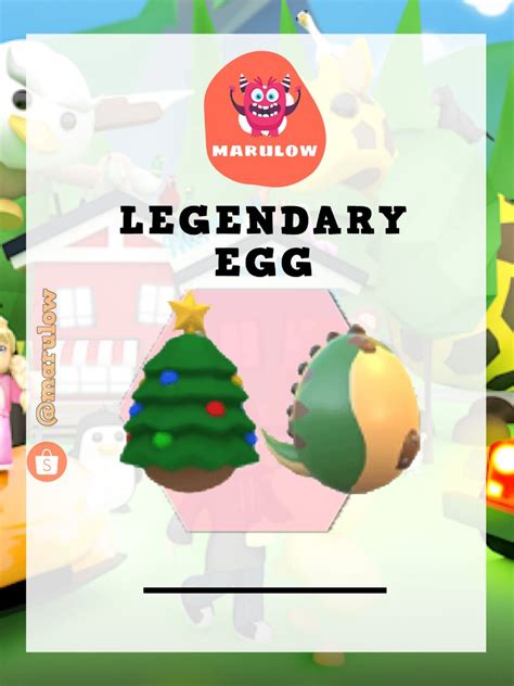 Adopt Me - Legendary Eggs ( Roblox ), Video Gaming, Gaming Accessories, In-Game Products on ...