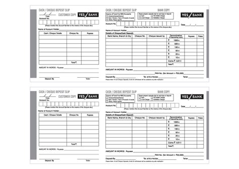 How To Write A Deposit Slip - Printable Form, Templates and Letter