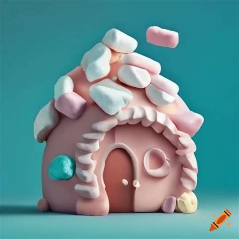 Marshmallow house artwork