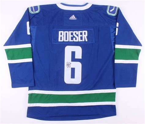 Brock Boeser Signed Canucks Jersey (JSA COA)