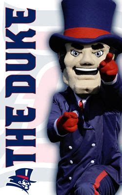 Duquesne Dukes mascot, Duke. | Mascot, Business man, Street marketing