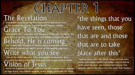 1. Revelation, Chapter ONE - YouTube