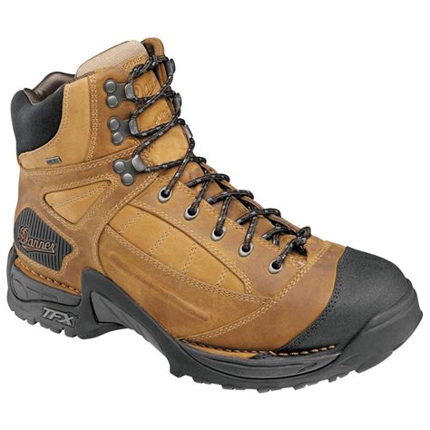 Men's Danner® 6" Instigator GORE - TEX® Steel Toe Brown Work Boots - 130595, Work Boots at ...