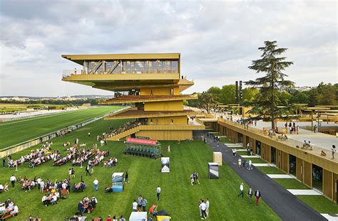 The Longchamp Racecourse goes for the gold with a metallic facade - Facades+, Premier Conference ...