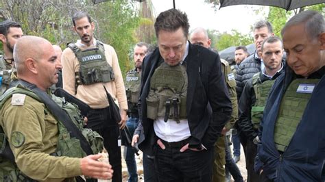 Elon Musk visits Israel to meet top leaders as accusations of ...